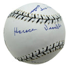 Horace Pete Venable Signed/Ins Baseball Negro League Indianapolis Clowns PSA/DNA