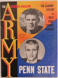 1962 Army vs. Penn State Nittany Lions Football Program 137811