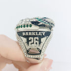 Philadelphia Eagles 2025 Championship Ring & Trophy Replica Set — Hurts (#1) or Barkley (#26) Edition