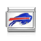 Football Team Logo Italian Charm Bracelet – Custom Gifts for Fans