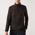 Alexis 1/4 Zip Fleece Sweater // Anthracite