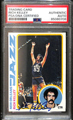 Rich Kelly Signed/Auto 1978 Topps Card #114 Utah Jazz PSA/DNA 185400