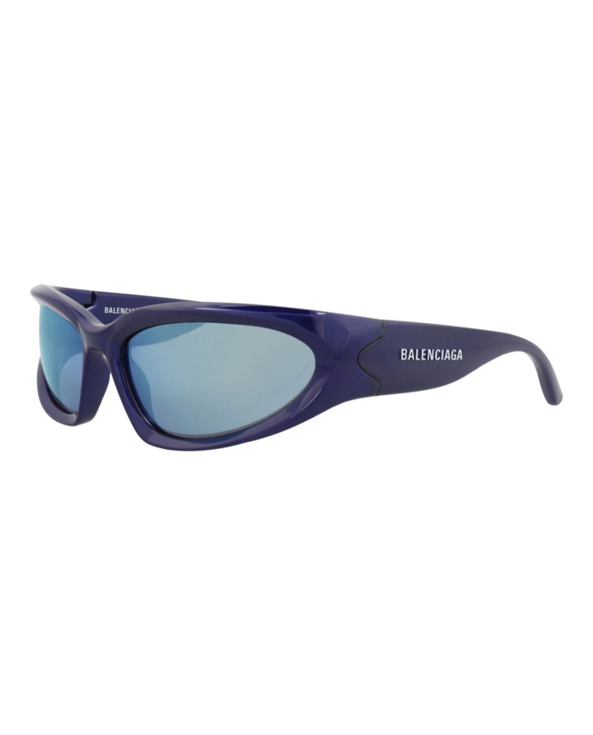 Shield-Frame Bio Injection Sunglasses