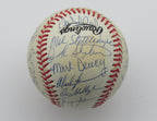1992 New York Mets Team Signed by 30 Players ONL Baseball Gooden Cone 185521
