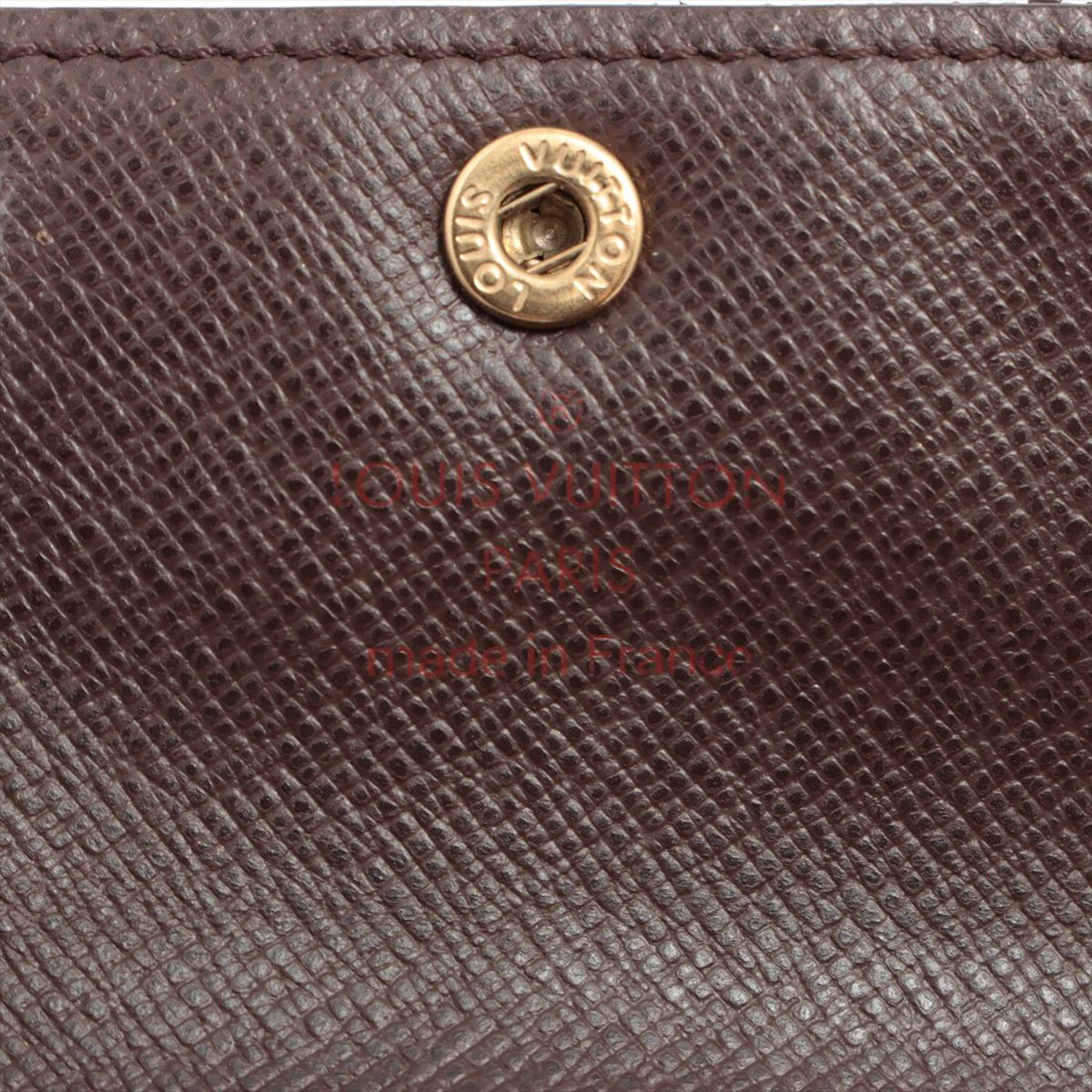 Louis Vuitton Damier Ludlow Coin Case // Brown