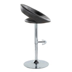 Posh - Contemporary Adjustable Barstool With Swivel (Set of 2)