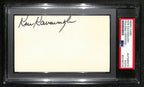 Buddy Young Signed/Inscribed 3x5 Index Card Baltimore Colts PSA/DNA 189020