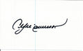 Andre Dawson HOF Montreal Expos Signed/Autographed 3x5 Index Card 163941
