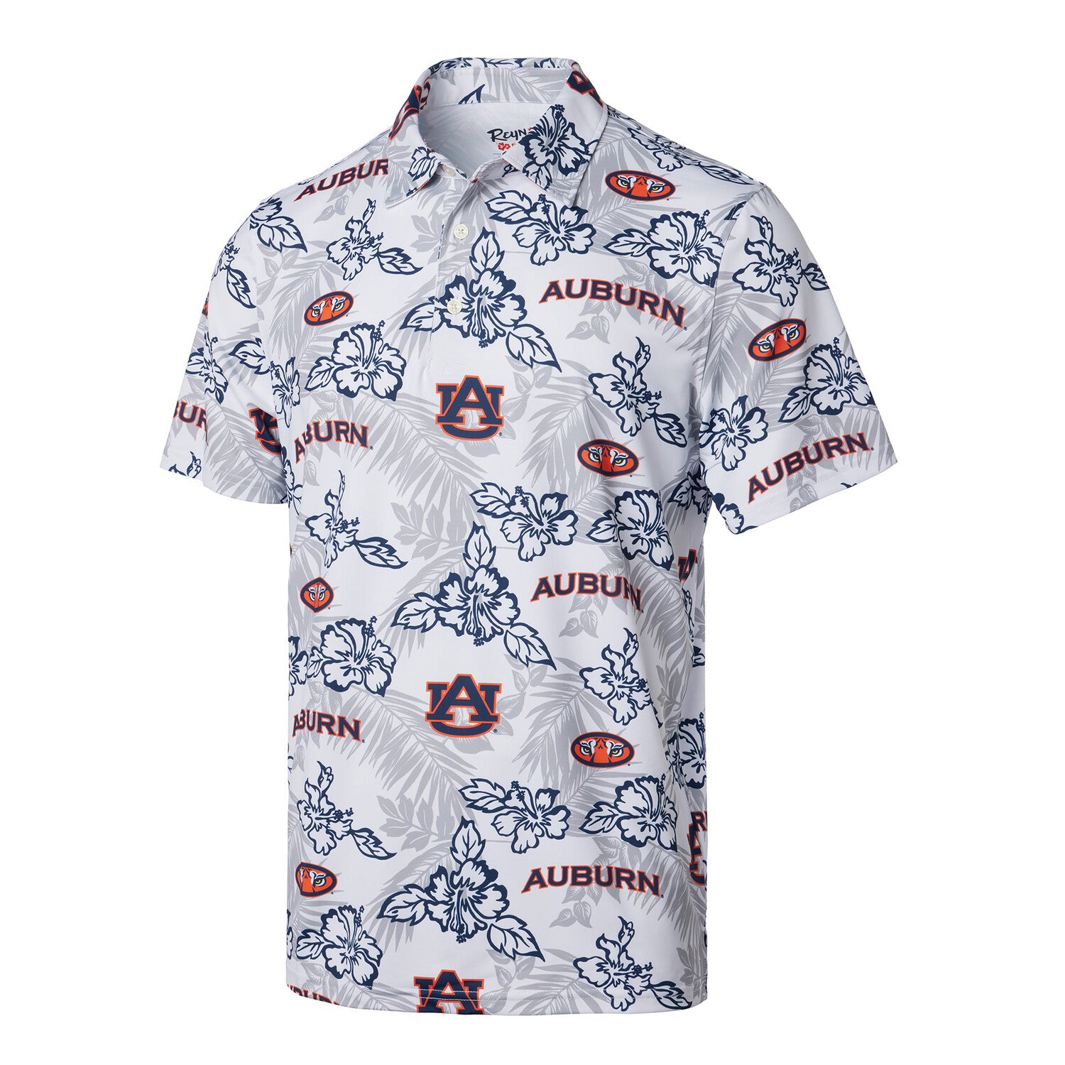 Auburn University Performance Polo // White