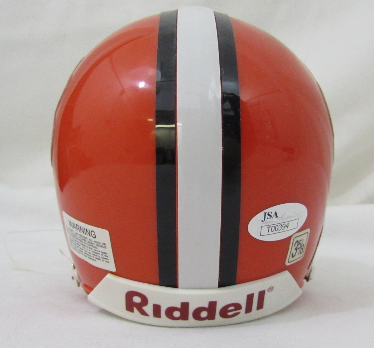 Terry Allen Clemson Tigers  Signed Riddell Mini Helmet JSA 136435