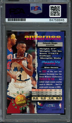 1993 Stadium Club Anfernee Hardaway #308 Rookie Card Signed Magic PSA/DNA