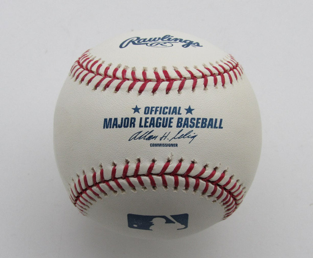 Justin Masterson Autographed OML Baseball Cleveland Indians 180073