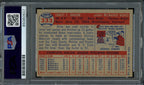 Ernest Johnson Signed 1957 Topps Card #333 Milwaukee Braves PSA/DNA 184164