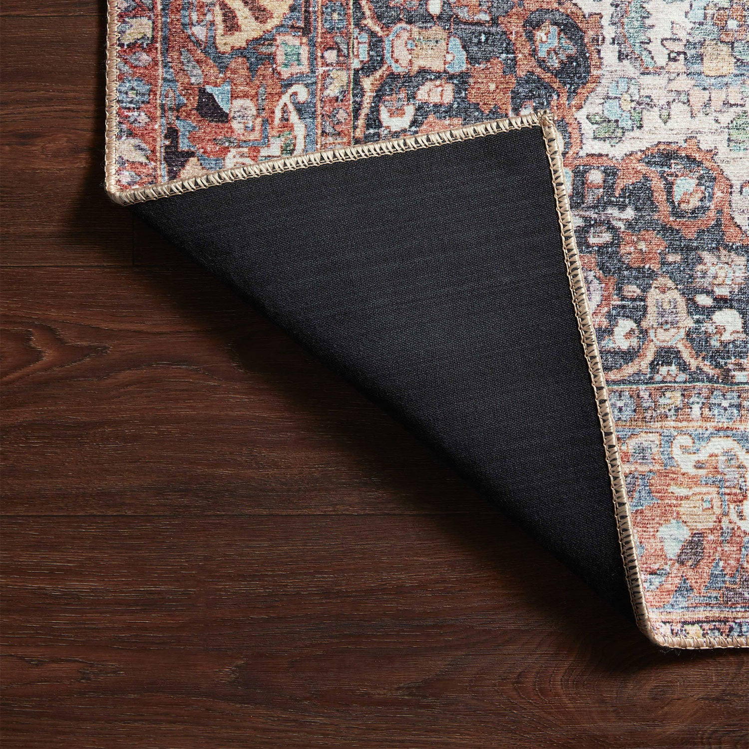 Wynter Oriental Area Rug // Red + Multicolor