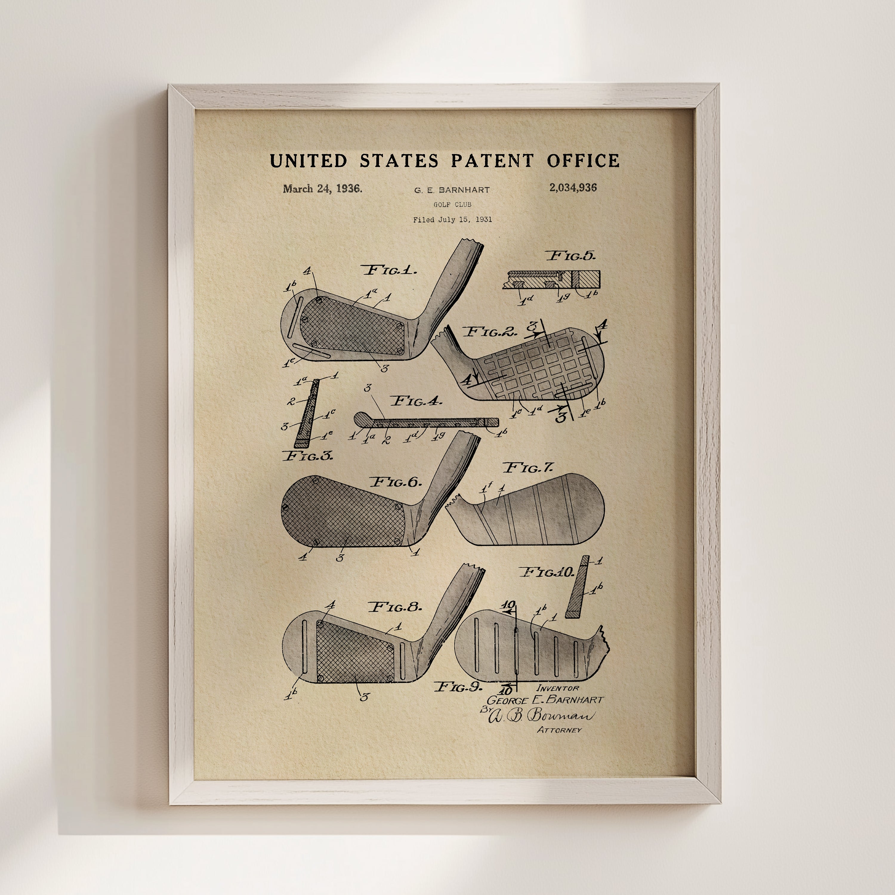 Golf Iron (1936)