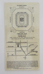 Super Bowl XXIX San Francisco 49ers Vs. San Diego Chargers Ticket Stub 128024