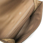 Hermès // Taurillon Clemence Leather Sac à Dépêches Briefcase // Etoupe Gray // Pre-Owned