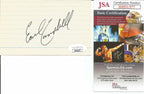 Earl Campbell HOF Houston Oilers Signed/Autographed 3x5 Index Card JSA 151050