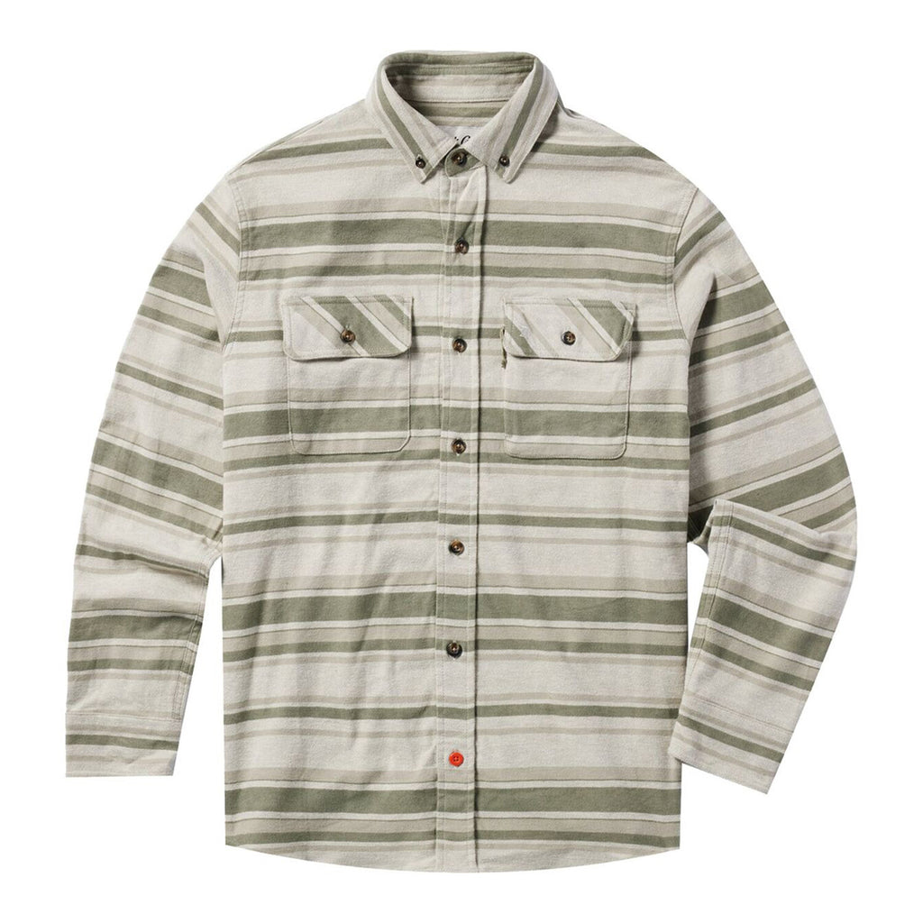 Duck Camp // Men's // Camp Shirt // Sanddollar Stripe