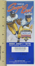 2005 Sugar Bowl Full Ticket Undefeated Auburn vs Virginia Tech 155106