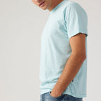 Essential Slub Crew // Light Blue