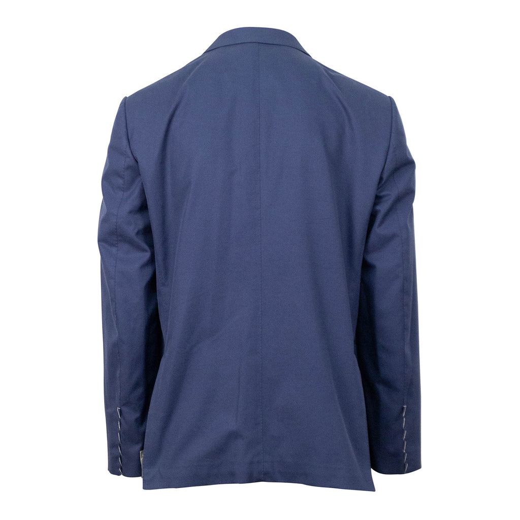 Cotton 3 Roll 2 Button Classic Fit Suit // Blue
