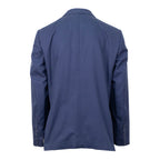 Cotton 3 Roll 2 Button Classic Fit Suit // Blue