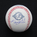 Marcus Thames Signed/Auto Yankees 100th OML Baseball JSA  186781