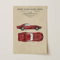Red Muscle Car (1968)