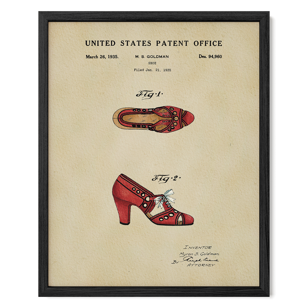 Myron Goldman Shoe (1935)