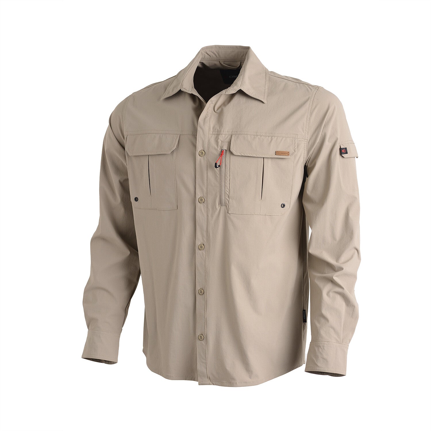 Outdoor Shirt with Pockets // Beige