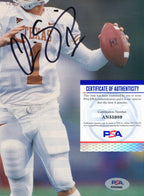 Chris Sims Signed/Auto 8x10 Magazine Photo Texas Longhorns PSA/DNA 188127