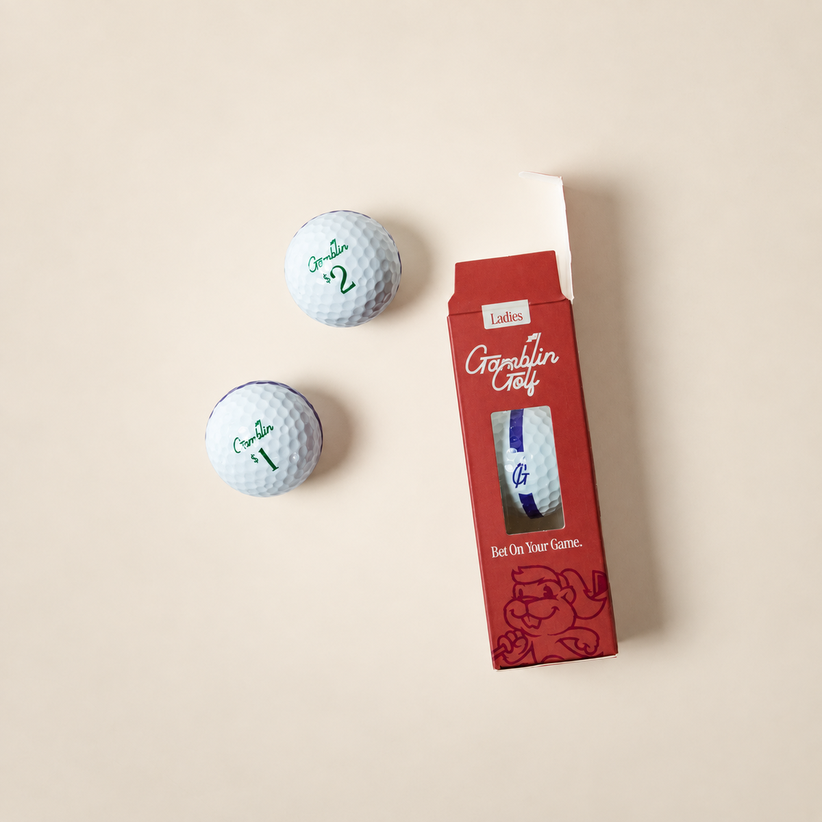 Gamblin' Golf - Single Sleeve 3 Balls