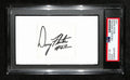 Doug Flutie Autographed 3x5 Cut Card PSA/DNA 186544