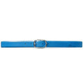 Lauren Ralph Lauren Whitby Center Bar Buckle Belt Cyan Blue Large