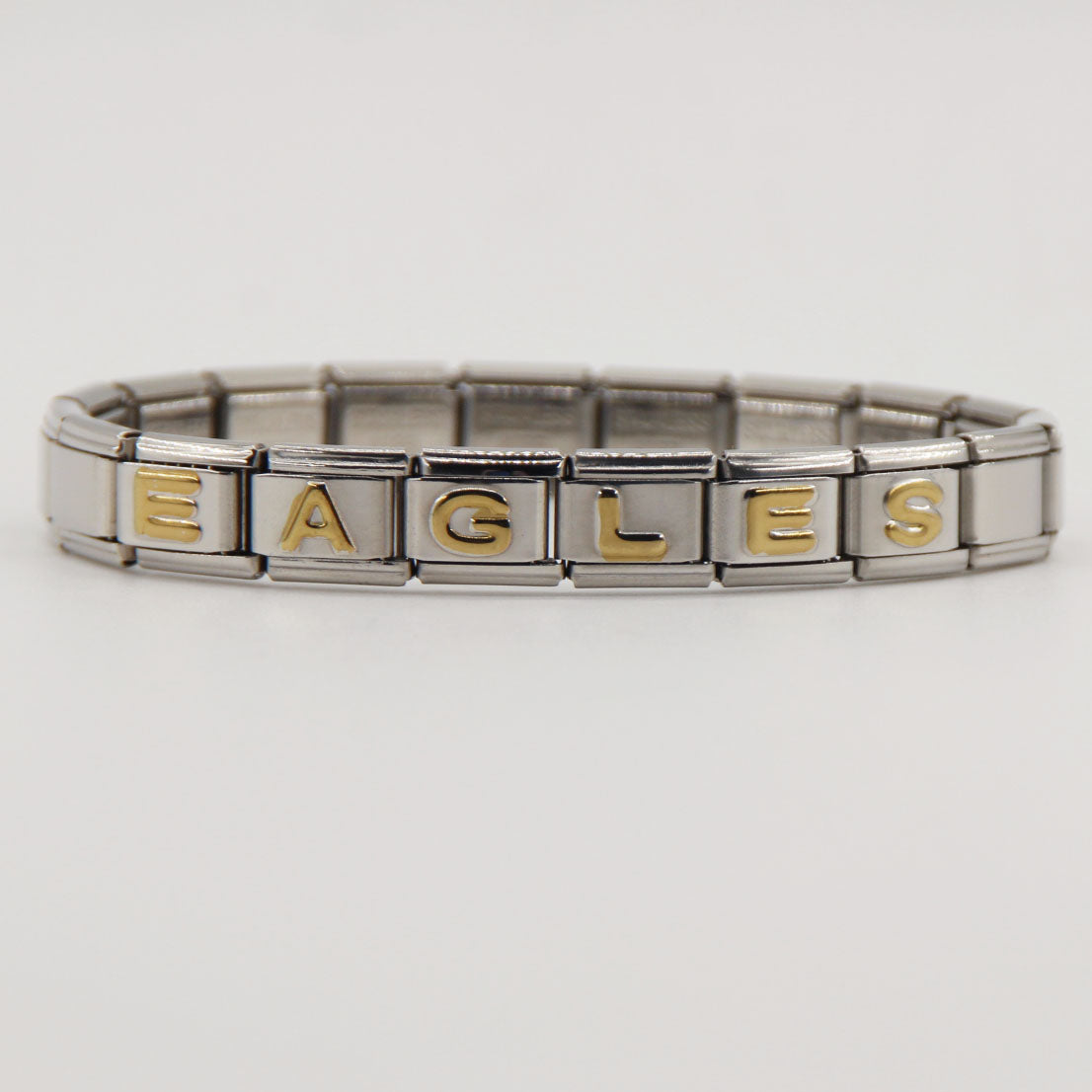 GO BIRDS  Italian Charm Bracelet -Game Day & Special Gift for Eagles Fans