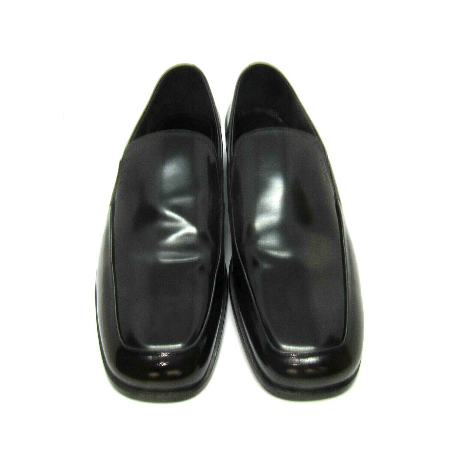 Patent Leather Loafers // Black