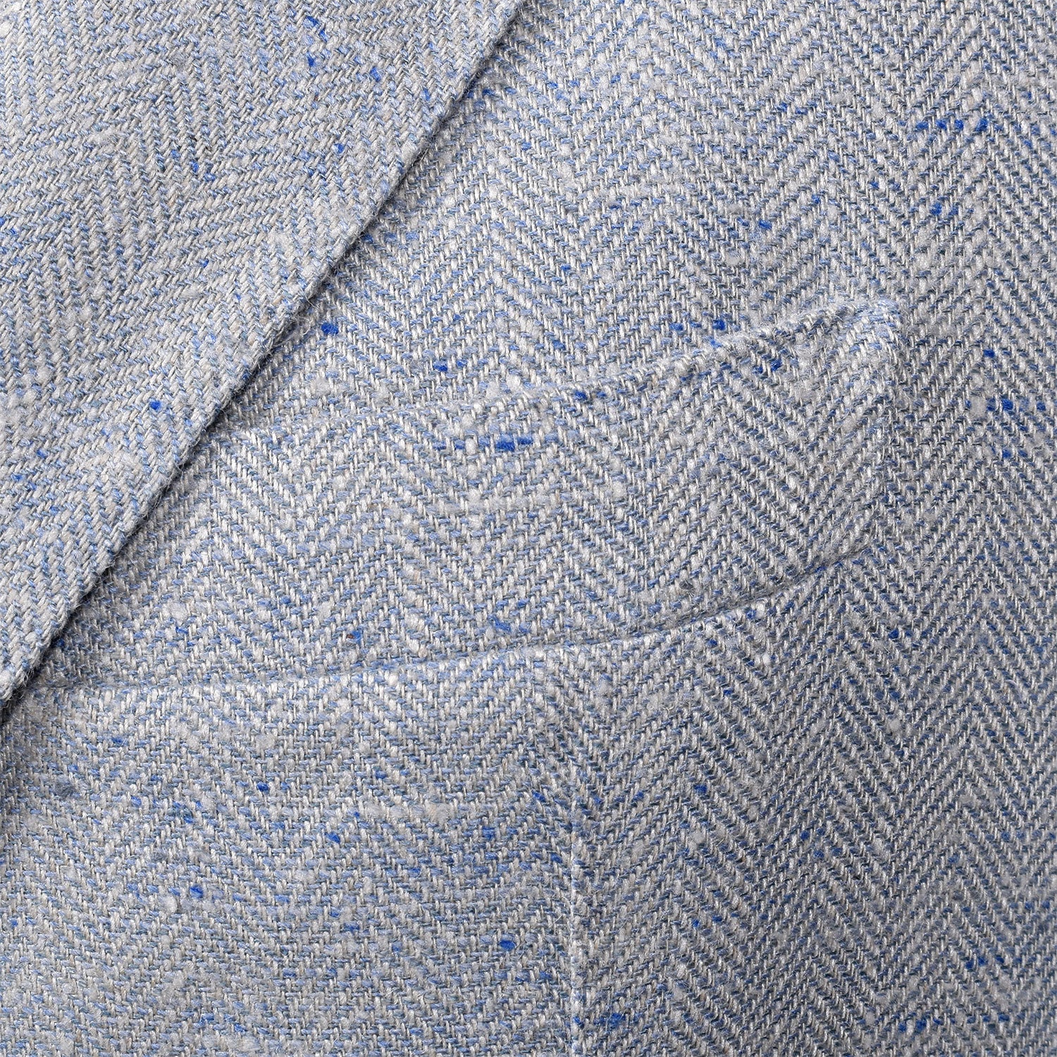 Loro Piana // Javier Blazer // Light Gray + Blue