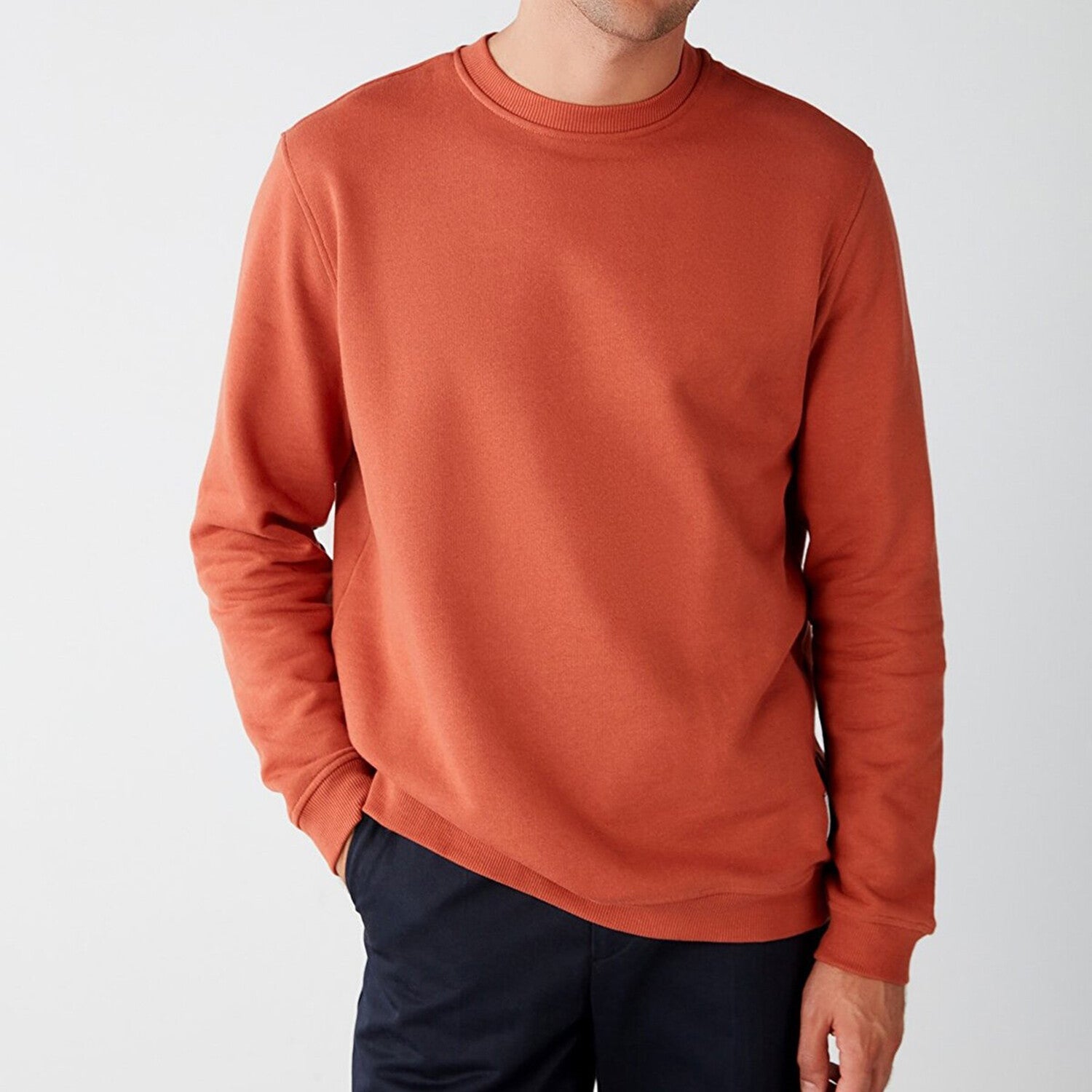 Comfort Fit Sweatshirt // Brick