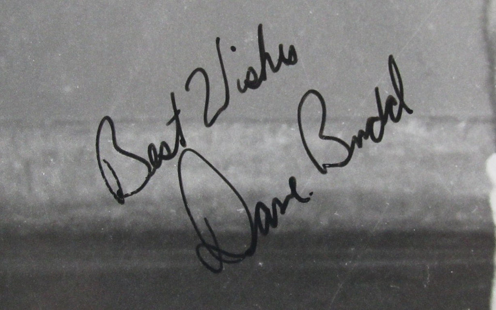 Dave Budd Signed/Inscribed 8x10 B/W Photo New York Knicks 189966
