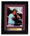 Rod Carew HOF Signed/Autographed 8x10 Photo Minnesota Twins Framed JSA 190852