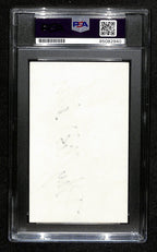Phyllis Diller Signed 3x5 Index Card Stand-up Comedian PSA/DNA 184369