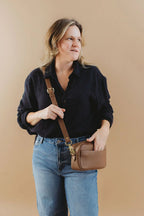 Jane Crossbody Bag | Brown Leather