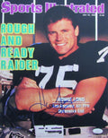 Howie Long Autographed 11x14 Sports Illustrated Cover Photo LA Raiders JSA