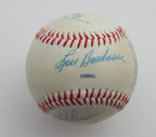 Cleveland Indians Team Autographed by 15 Players Indians Logo Baseball 180626