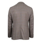 Pal Zileri // Plaid Wool 2 Button Sport Coat // Brown