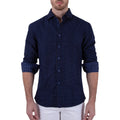 Cheyenne Button Up Shirt // Royal Blue