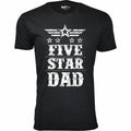 Five Star T-Shirt // DAD // Black