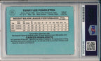 Terry Pendleton Cardinals Signed/Auto 1986 Donruss Card #205 PSA/DNA 164187