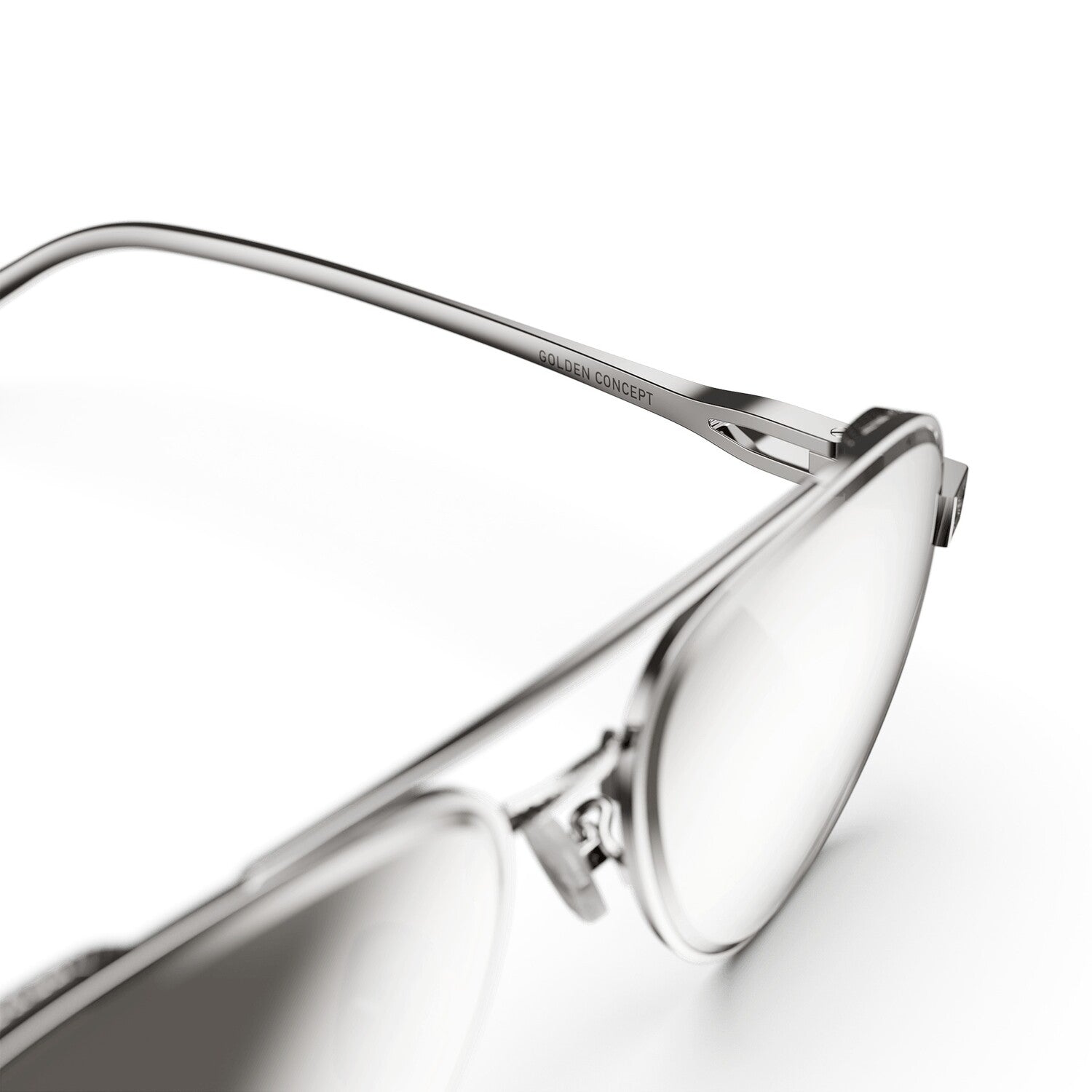 Pilot Sunglasses // Silver